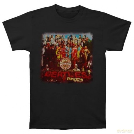 The Beatles: Ladies Premium Tee: Sgt Pepper (Back Print) (XX-Large)