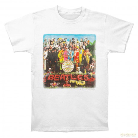 The Beatles: Ladies Premium Tee: Sgt Pepper (Back Print) (XX-Large)