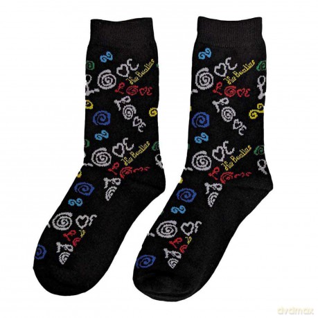 The Beatles: Ladies Socks: Love