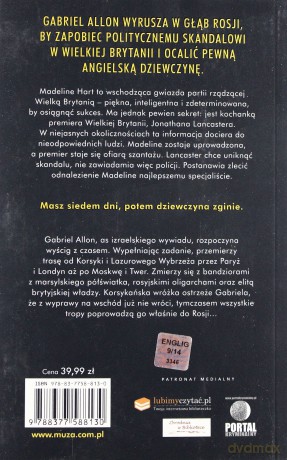Angielska dziewczyna - Silva Daniel [KSIĄŻKA]