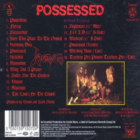 Venom: Possessed [CD]