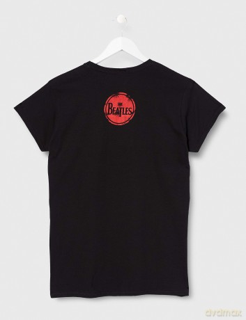 The Beatles: Ladies T-Shirt: Vintage I Love (Black) (Back Print) (XX-Large)