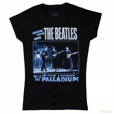 The Beatles: Ladies Tee: 1963 The Palladium (Medium)