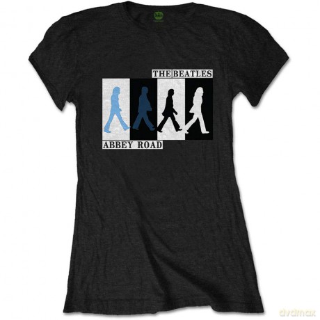 The Beatles: Ladies Tee: Abbey Road Colours Crossing (X-Large)