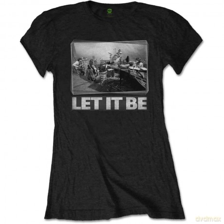The Beatles: Ladies Tee: Let It Be Studio (X-Large)