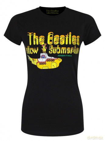 The Beatles: Ladies Tee: Nothing is Real (Retail Pack) (X-Large)
