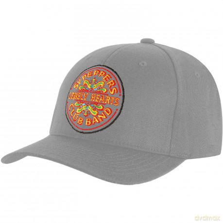 The Beatles: Men's Baseball Cap: Sgt Pepper Drum (Grey)