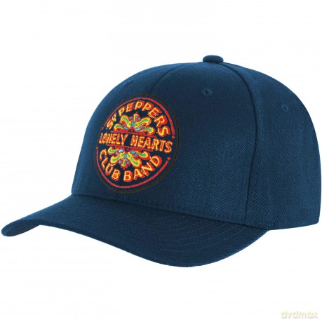 The Beatles: Men's Baseball Cap: Sgt Pepper Drum (Mid Blue)