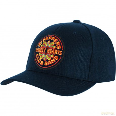 The Beatles: Men's Baseball Cap: Sgt Pepper Drum (Navy Blue)