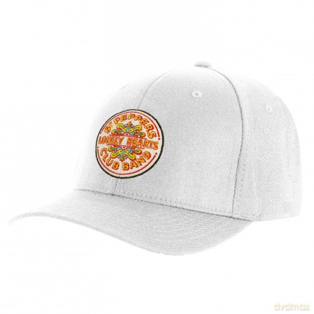 The Beatles: Men's Baseball Cap: Sgt Pepper Drum (White)