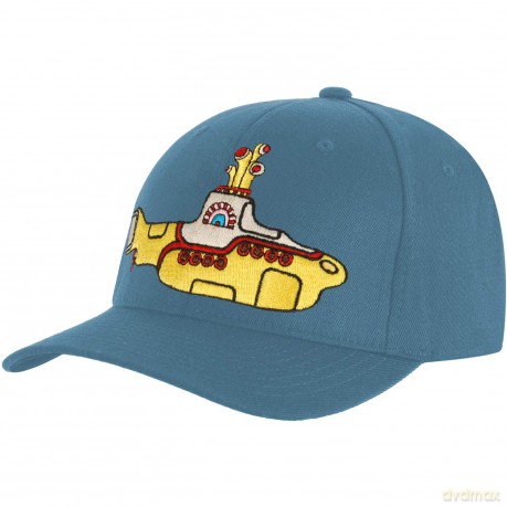 The Beatles: Men's Baseball Cap: Yellow Submarine (Denim Blue)