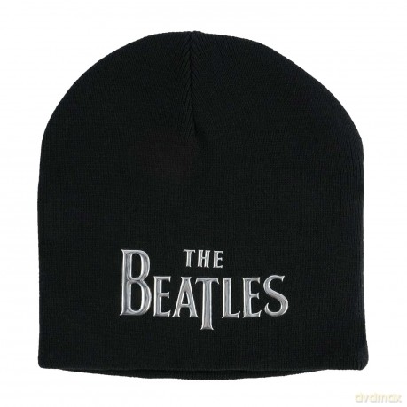 The Beatles: Men's Beanie Hat: Drop T Logo (Sonic Silver)