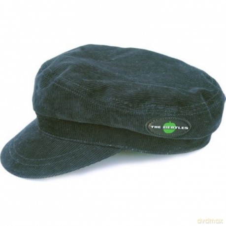 The Beatles: Men's Help! Hat: Help! with Corduroy Fabric and Badge (Small)