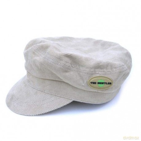 The Beatles: Men's Help! Hat: Help! with Corduroy Fabric and Badge (X-Large)