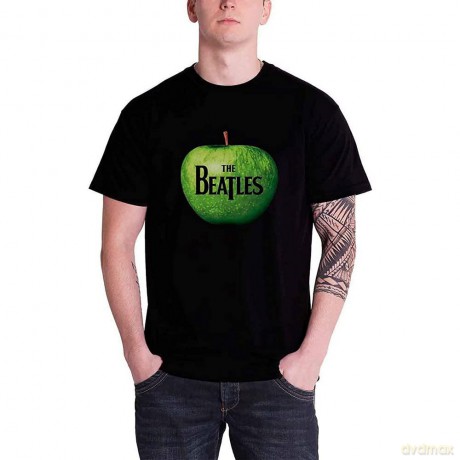 The Beatles: Men's Premium Tee: Apple (Large)