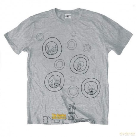 The Beatles: Men's Premium Tee: Bubbles (Small)