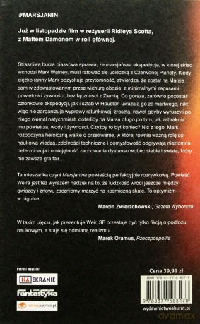 Marsjanin - Weir Andy [KSIĄŻKA]