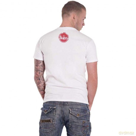 The Beatles: Men's Premium Tee: I Love with Back Printing (X-Large)