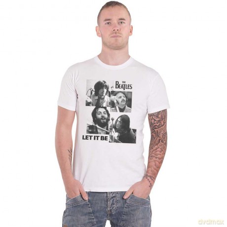 The Beatles: Men's Premium Tee: Let It Be (X-Large)
