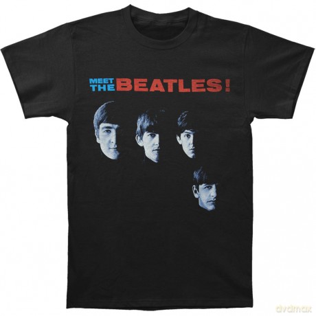 The Beatles: Men's Premium Tee: Meet (Small)