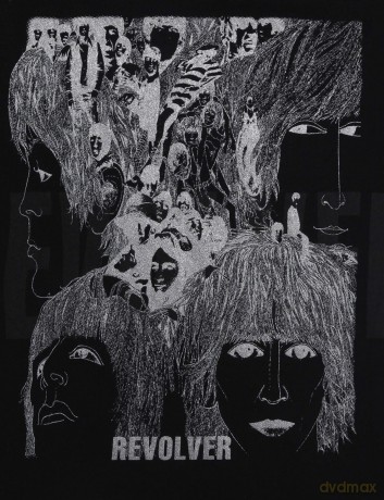 The Beatles: Men's Premium Tee: Reverse Revolver with Foiled Application (Small)