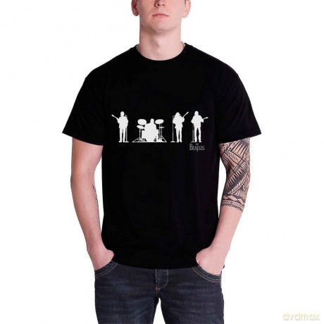 The Beatles: Men's Premium Tee: Saville Row Line Up (Medium)