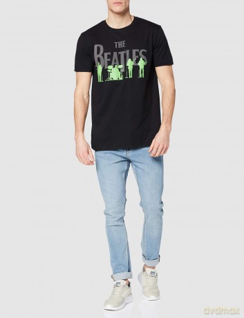 The Beatles: Men's Premium Tee: Saville Row Line Up (X-Large)
