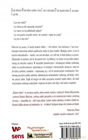 Alfabet miłości - Wojciszke Bogdan, Mazurowska Renata [KSIĄŻKA]