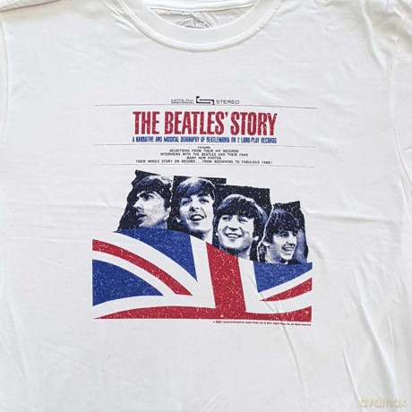 The Beatles: Men's Premium Tee: Story (X-Large)