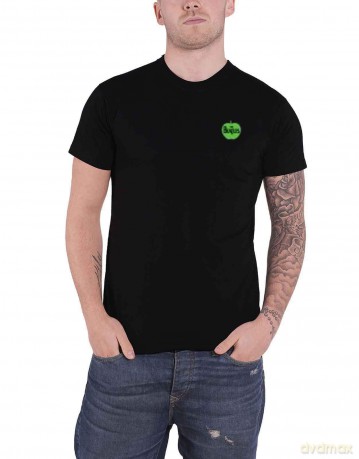 The Beatles: Men's Premium Tee: in Apple with Back Printing (X-Large)