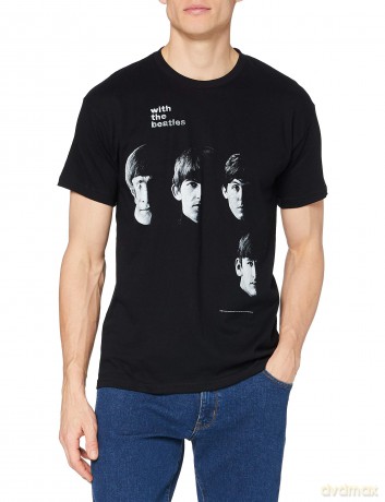 The Beatles: Men's Premium Tee: With (Back Print) (Small)