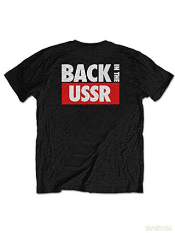 The Beatles: Men's Tee: Back in the USSR (Back Print) (Small)