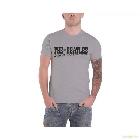 The Beatles: Men's Tee: Budokan Set List (Back Print) (Large)