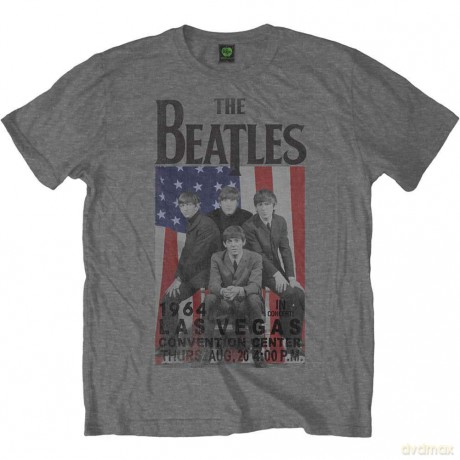 The Beatles: Men's Tee: Flag/Vegas (X-Large)