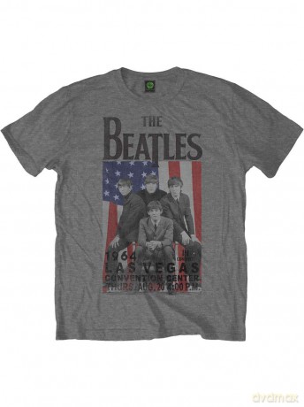 The Beatles: Men's Tee: Flag/Vegas (X-Large)