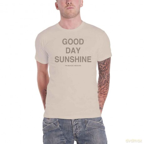 The Beatles: Men's Tee: Good Day Sunshine (Back Print) (X-Large)