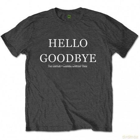 The Beatles: Men's Tee: Hello, Goodbye (Back Print) (Large)
