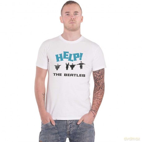 The Beatles: Men's Tee: Help! Snow (Medium)