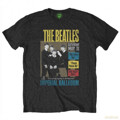 The Beatles: Men's Tee: Imperial Ballroom (Small)