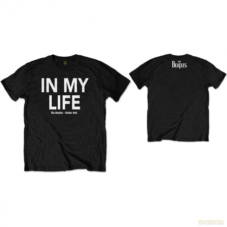 The Beatles: Men's Tee: In My Life (Back Print) (Medium)