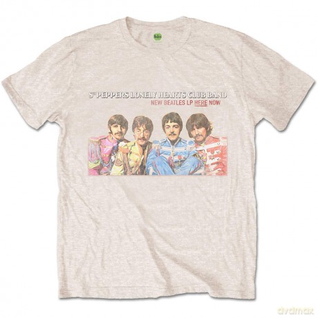 The Beatles: Men's Tee: LP Here Now (Large)