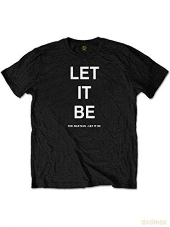 The Beatles: Men's Tee: Let It Be (Back Print) (Small)