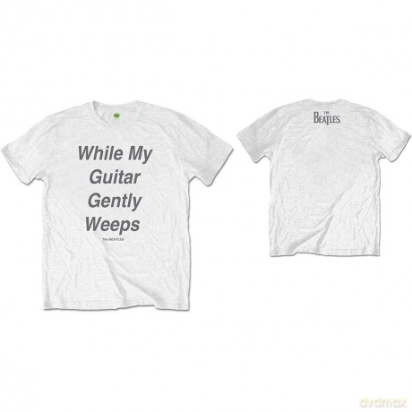 The Beatles: Men's Tee: My Guitar Gently Weeps (Back Print) (Medium)