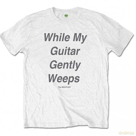 The Beatles: Men's Tee: My Guitar Gently Weeps (Back Print) (Small)