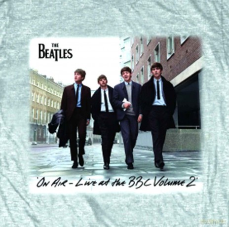 The Beatles: Men's Tee: On Air (Small)