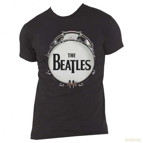 The Beatles: Men's Tee: Original Drum Skin (Small)