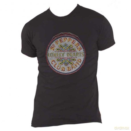 The Beatles: Men's Tee: Original Pepper Drum (X-Large)