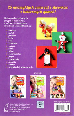 Magiczne gumki LOOM. Figurki [KSIĄŻKA]