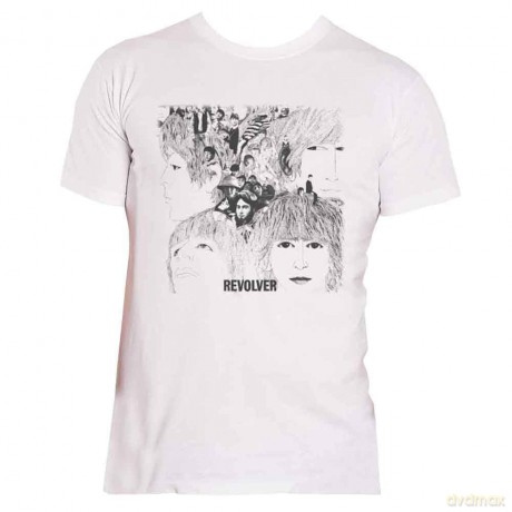 The Beatles: Men's Tee: Revolver Album Cover (Medium)