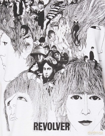 The Beatles: Men's Tee: Revolver Album Cover (Small)